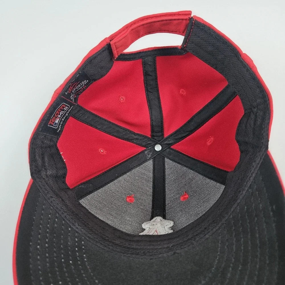 Team MLB OC Sports Hat Youth Red Los Angeles Angels Adjustable Baseball‎ Cap Fan